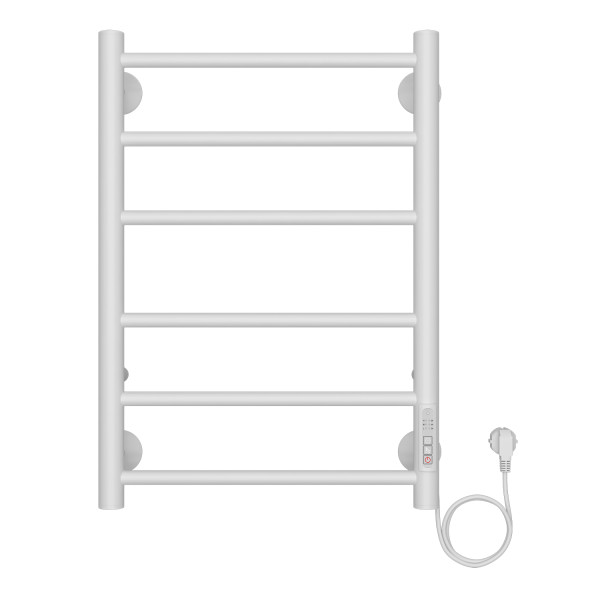 Полотенцесушитель электрический Azario Parma 400x600 белый Полотенцесушитель электрический Azario Parma 400x600 белый