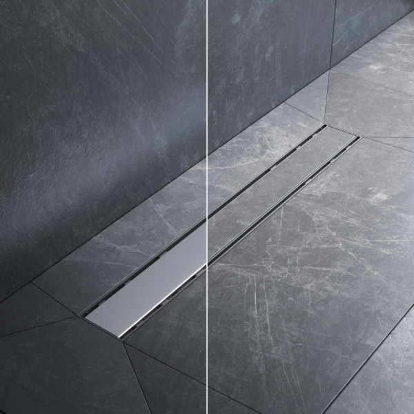 Душевой лоток AM.PM PrimeFlow линейный универс затвор Tile 60 см сталь мат (W02SC-U11-060-04SB)