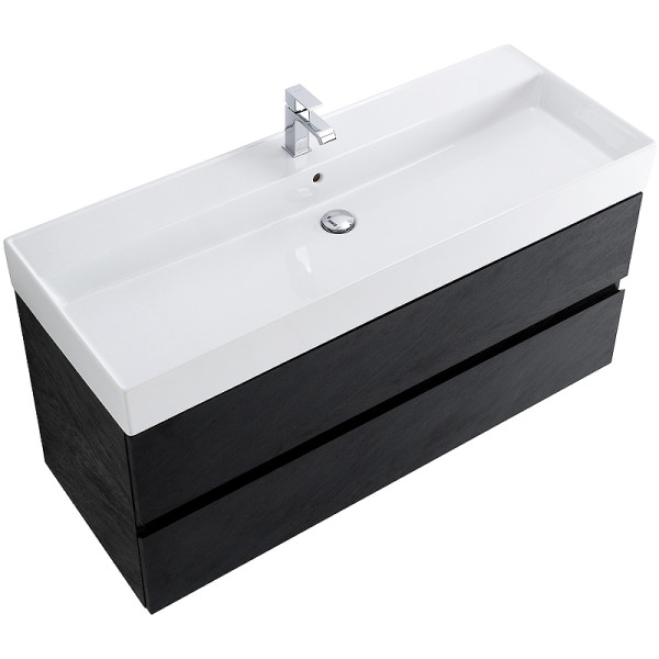 Тумба подвесная Cezares Molveno 46 120x50 Nero (MOLVENO 46-120-2C-SO-NR)