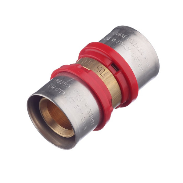 Соединение прямое Tiemme 32х32 латунь (пресс) (1650051 / 1651G323200CZ) Соединение прямое Tiemme 32х32 латунь (пресс) (1650051 / 1651G323200CZ)