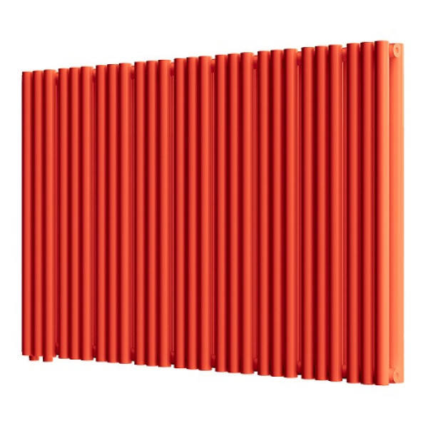 Радиатор стальной Empatiko нижнее подключение, рябиновый красный (Takt LR2-1072-500 Scarlet Red)