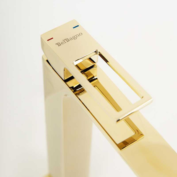 Смеситель для раковины BelBagno Luce (LUC-LMC-ORO-W0) Смеситель для раковины BelBagno Luce (LUC-LMC-ORO-W0)