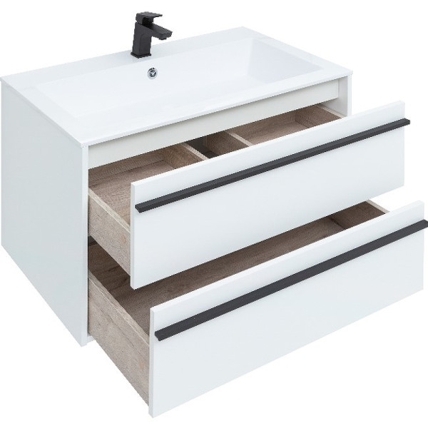 Тумба подвесная Aquanet Lino 90 белый матовый (00253904) Тумба подвесная Aquanet Lino 90 белый матовый (00253904)