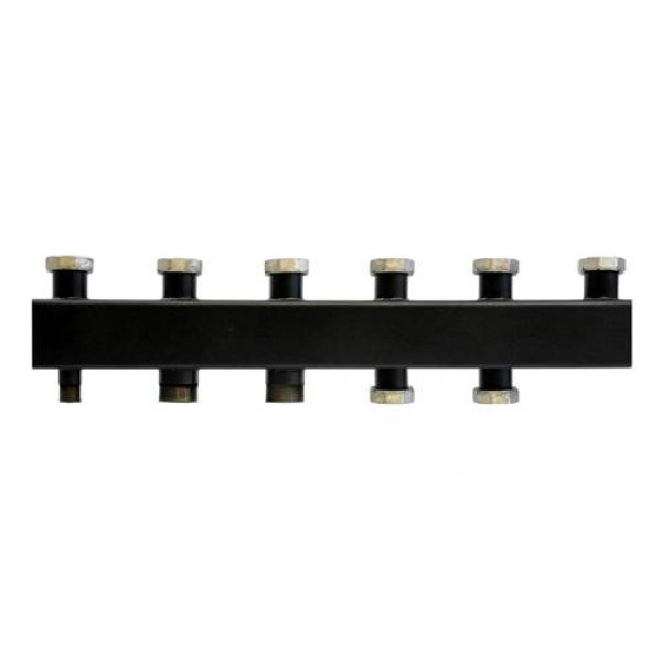 Коллектор распределительный Rommer 1 1/2" на 3(4) контура (сталь, до 122 кВт) (RDG-0017-005034) Коллектор распределительный Rommer 1 1/2" на 3(4) контура (сталь, до 122 кВт) (RDG-0017-005034)