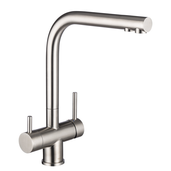 Смеситель для кухни Swedbe Selene Plus с каналом для фильтрованной воды нержавеющая сталь (8144) Смеситель для кухни Swedbe Selene Plus с каналом для фильтрованной воды нержавеющая сталь (8144)