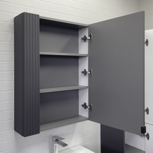 Пенал подвесной Comforty Страсбург 600x800x170 дуб дымчатый (00-00019425)