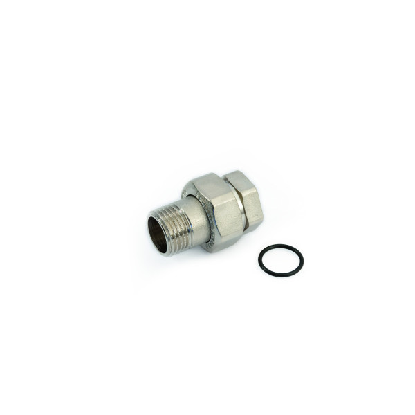 Сгон прямой (американка) 1 1/4" ВН General Fittings (никель) 2700I2N121200A