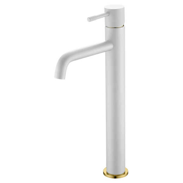 Смеситель для раковины Boheme Uno золотой (462-WG)