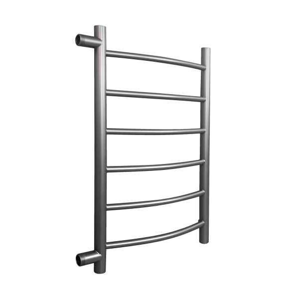 Полотенцесушитель водяной Indigo Arc 550x780 graphite metallic к-2 (LASW70-40GFM-б/п-60)