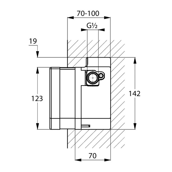 Смеситель для раковины Kludi Zenta (38004)