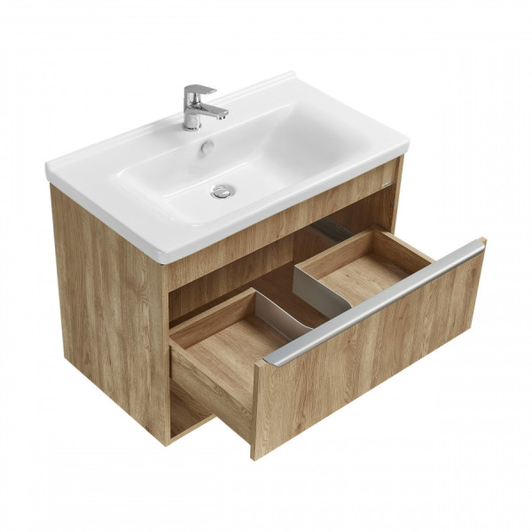 Тумба подвесная Aquaton Хоуп 780x438x563 коричневый (1.A287.3.01H.P6C.0)