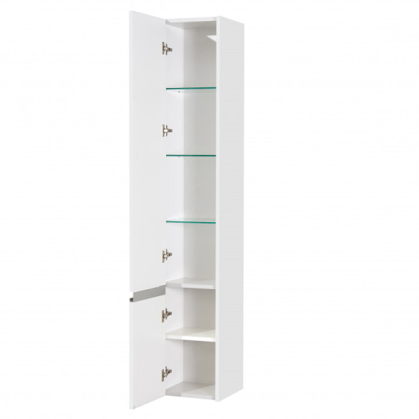 Пенал подвесной Aquaton Капри 300x263x1630 L белый глянец (1.A230.5.03K.P01.L)