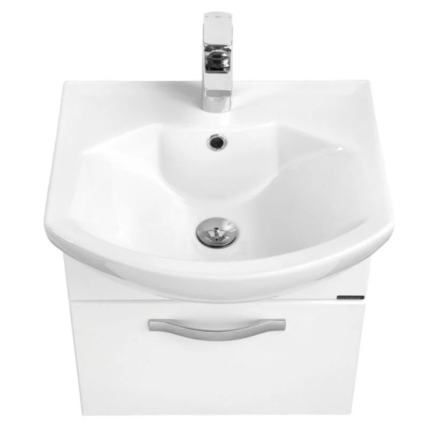 Тумба-умывальник Aquaton подвесная Ария 50/1WH207781 Раковина Смайл-50 (1A1403K0AA010) Тумба-умывальник Aquaton подвесная Ария 50/1WH207781 Раковина Смайл-50 (1A1403K0AA010)