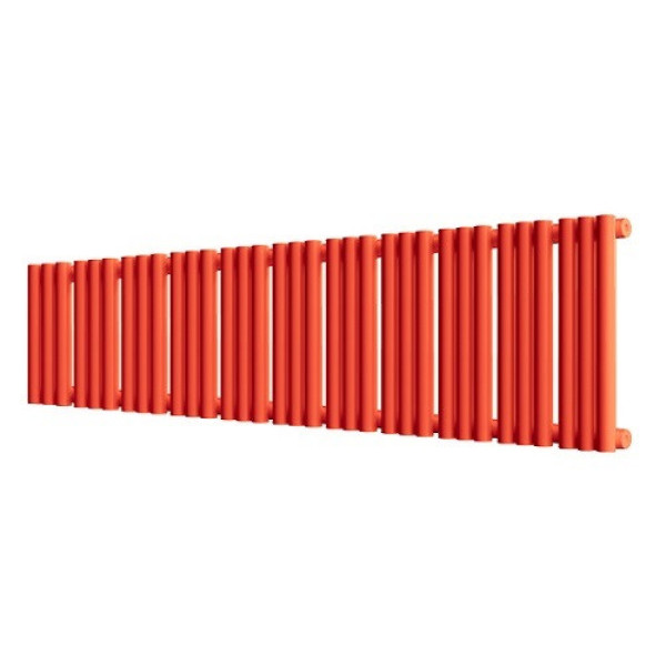 Радиатор стальной Empatiko боковое подключение, рябиновый красный (Takt S1-1312-200 Scarlet Red)