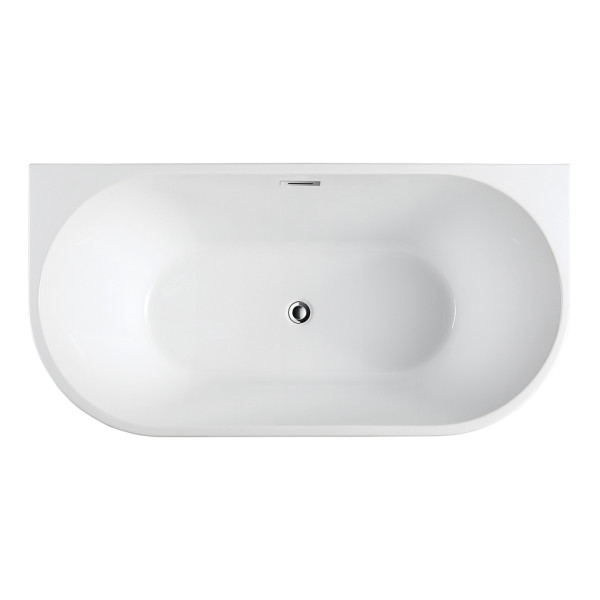 Ванна акриловая Swedbe Vita 169,5х75х58 отдельностоящая белый (8828) Ванна акриловая Swedbe Vita 169,5х75х58 отдельностоящая белый (8828)