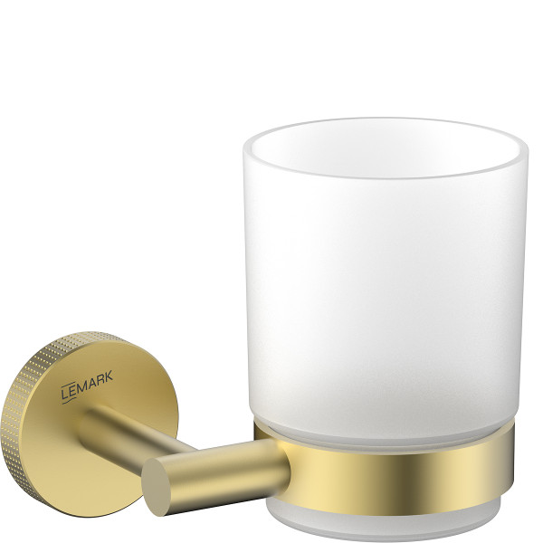 Стакан Lemark Beluga золотой (LMA-8035S-BRLG) Стакан Lemark Beluga золотой (LMA-8035S-BRLG)