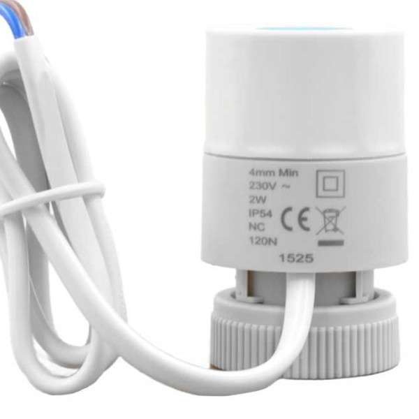 Сервопривод Okseler TurnOpen M30х1,5 с функцией ручного открывания 230 В NC (Oks01492)