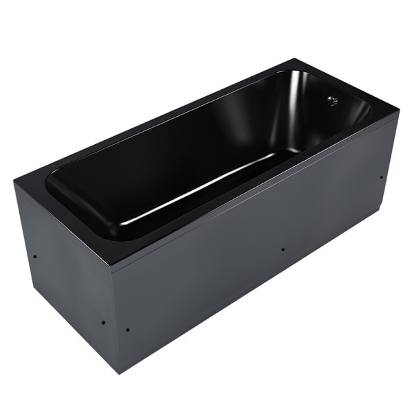 Ванна акриловая Melodia Blues Black 170х70 (MBHR01217070bk)