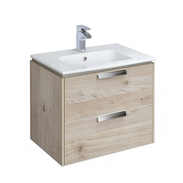 Тумба подвесная Roca Lago 591x448x490 светлый дуб (7857295444) Тумба подвесная Roca Lago 591x448x490 светлый дуб (7857295444)