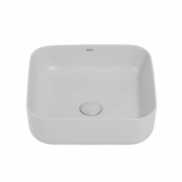 Раковина накладная Abber Rechteck светло-серая матовая (AC2211MLG) Раковина накладная Abber Rechteck светло-серая матовая (AC2211MLG)