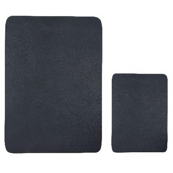 Коврик для ванной RGW 90x60+60x40 черный (6241012-104) Коврик для ванной RGW 90x60+60x40 черный (6241012-104)