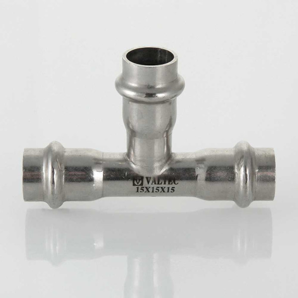 Тройник Valtec 22 (нерж.ст., пресс) (VTi.931.I.222222) Тройник Valtec 22 (нерж.ст., пресс) (VTi.931.I.222222)