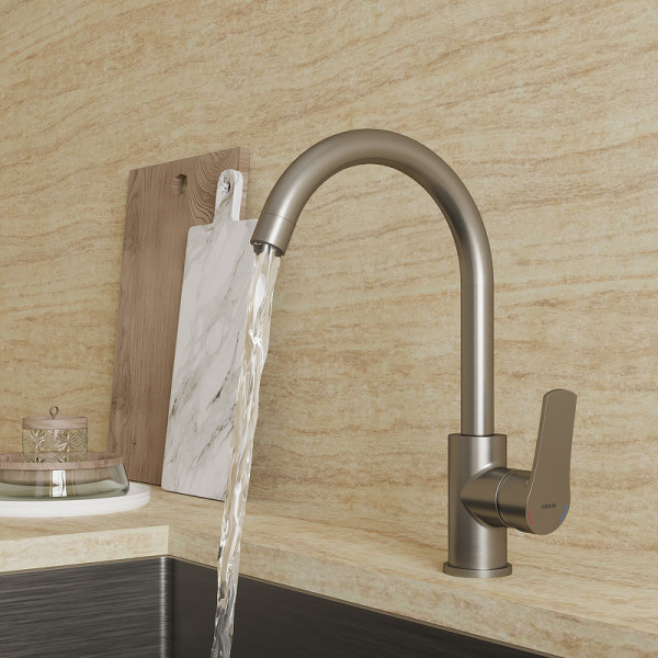 Смеситель для кухни Milardo Meal сатин (M01BNJ0M05) Смеситель для кухни Milardo Meal сатин (M01BNJ0M05)