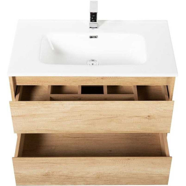 Тумба подвесная BelBagno Kraft 80 Rovere Nebrasca Nature (KRAFT-800-2C-SO-RNN)