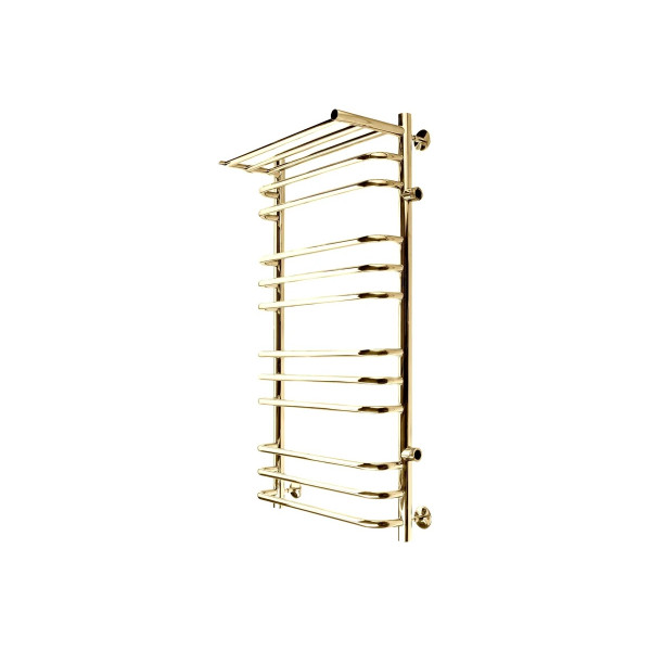 Полотенцесушитель водяной Indigo Brace 680x1010 золото с полочкой к-3 (LBCW100-50GDPR-б/п-60K3пр.) Полотенцесушитель водяной Indigo Brace 680x1010 золото с полочкой к-3 (LBCW100-50GDPR-б/п-60K3пр.)