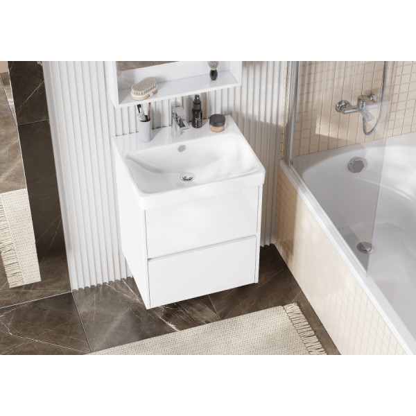 Тумба подвесная Aquaton Сканди 532x427x522 белый (1.A251.7.01S.D01.0)