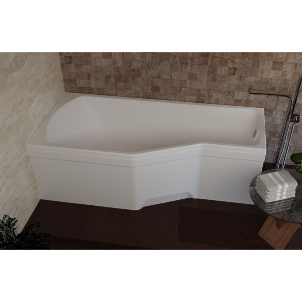 Ванна акриловая 1Marka Convey 150x75 левосторонняя белая (01кон1575л)