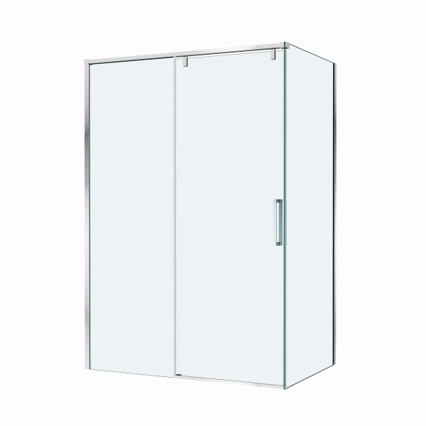 Душевой уголок BelBagno Soft Close-1 140x100x200 стекло прозрачное, профиль хром глянцевый (SOFT_CLOSE-1-AH-1-140/100-C-Cr) Душевой уголок BelBagno Soft Close-1 140x100x200 стекло прозрачное, профиль хром глянцевый (SOFT_CLOSE-1-AH-1-140/100-C-Cr)