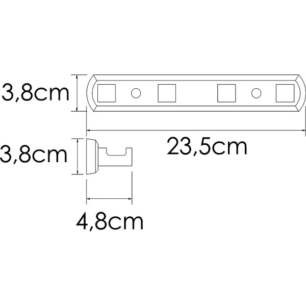 Кронштейн WasserKRAFT Rhin (K-8774)