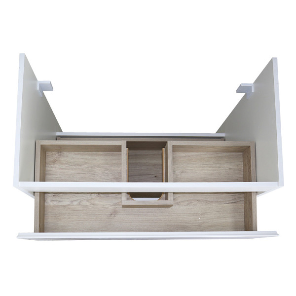 Тумба напольная Azario с раковиной Мила 80Н с раковиной Tempo 80 (CS00091366)