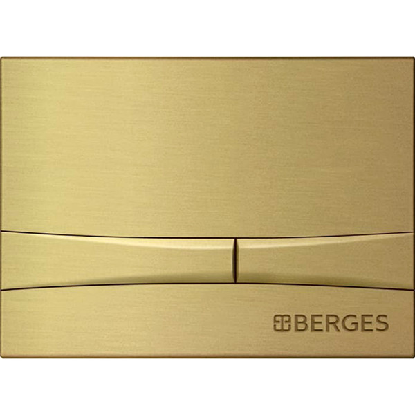 Клавиша смыва Berges Novum L8 F8 бронза (40058)