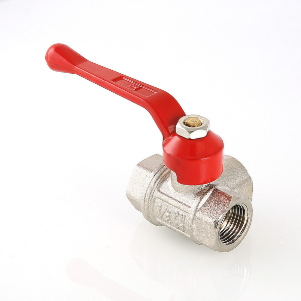 Кран 1/2" шаровый трёхходовой T-порт Valtec (красная ручка) VT.361.N.04 Кран 1/2" шаровый трёхходовой T-порт Valtec (красная ручка) VT.361.N.04