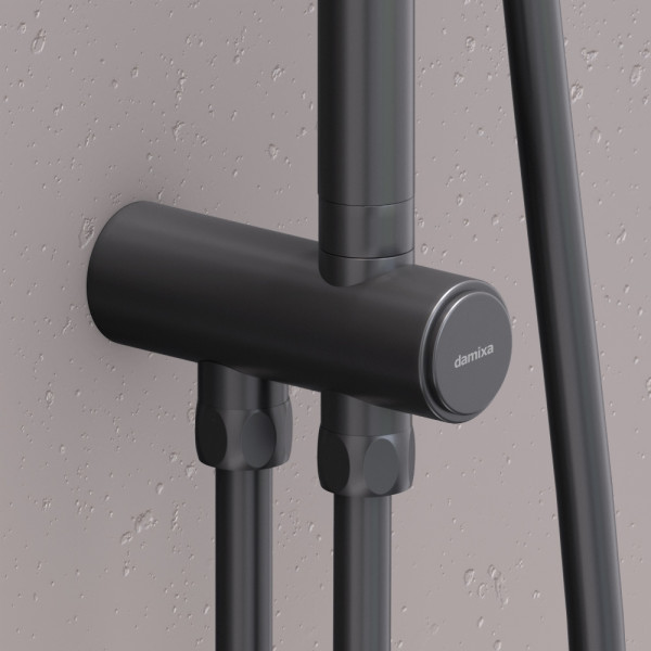 Душевой гарнитур Damixa Gala верх.душ 300x210 мм, ручн.душ 3 ф-ции 110x260 мманга 1050-1450, черный (953000300) Душевой гарнитур Damixa Gala верх.душ 300x210 мм, ручн.душ 3 ф-ции 110x260 мманга 1050-1450, черный (953000300)