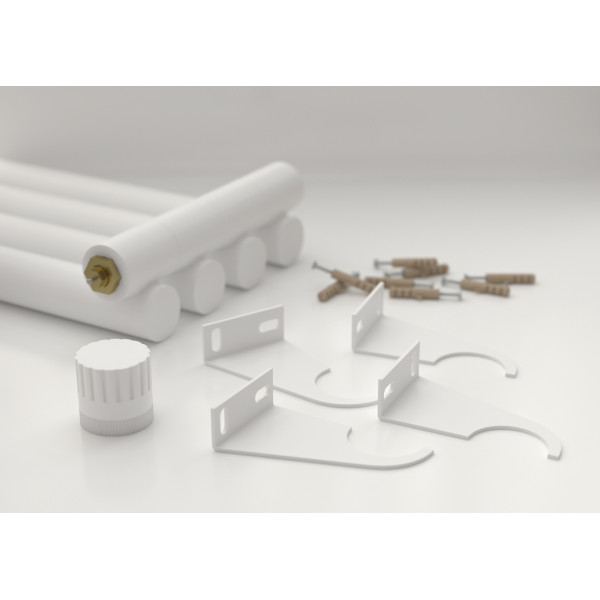 Радиатор стальной Сунержа Эстет 225x500 5 секций белый матовый (30-0311-5005) Радиатор стальной Сунержа Эстет 225x500 5 секций белый матовый (30-0311-5005)