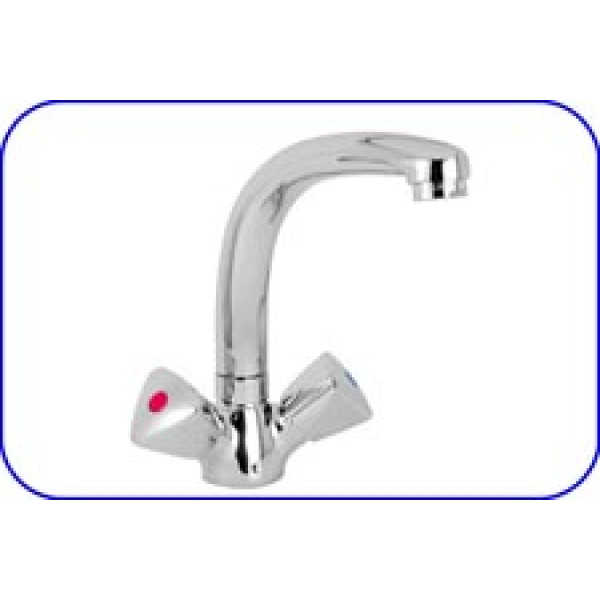 Смеситель для раковины Mofem METAL 114 KR CER (140-0129-30) Смеситель для раковины Mofem METAL 114 KR CER (140-0129-30)