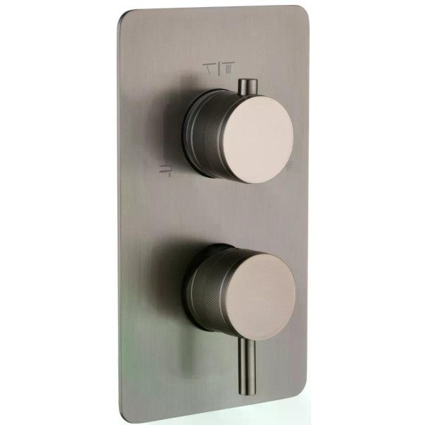 Смеситель для душа Boheme CELL GM (графит) (135-3-GM)