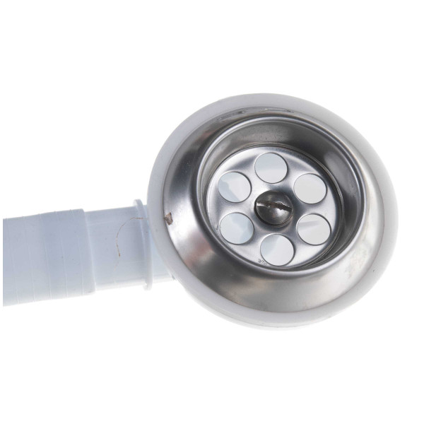 Обвязка для ванны АНИ Варяг с выпуском 1 1/2"*40 трубный сифон, с гибкой трубой 375*40/50 АНИ пласт (C6155)