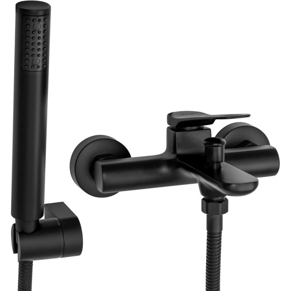 Смеситель для ванны и душа REA Creek Black mat (REA-B9667) Смеситель для ванны и душа REA Creek Black mat (REA-B9667)
