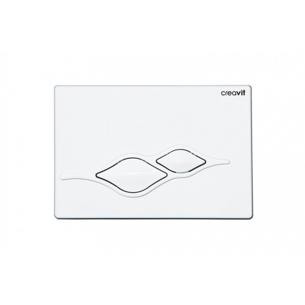 Клавиша смывная Creavit UFO белый (GP1001.00)