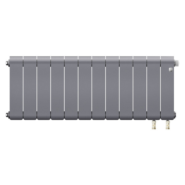 Радиатор биметаллический Royal Thermo Infinity 300 Silver Satin VR80 (12 секций) Серебристый (RTISSVR8030012) Радиатор биметаллический Royal Thermo Infinity 300 Silver Satin VR80 (12 секций) Серебристый (RTISSVR8030012)