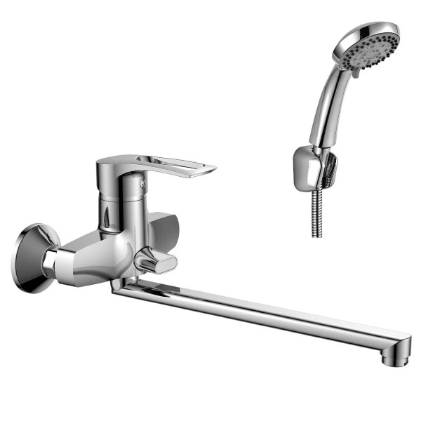 Смеситель для ванны и душа Rossinka T40-32 с душевым комплектом (T40-32) Смеситель для ванны и душа Rossinka T40-32 с душевым комплектом (T40-32)