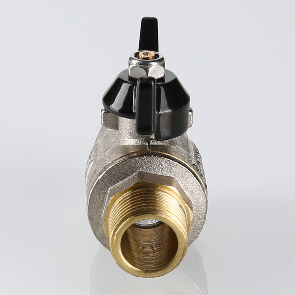 Кран 1/2" ВН шаровый Valtec Perfect (чёрная бабочка) VT.318.N.04