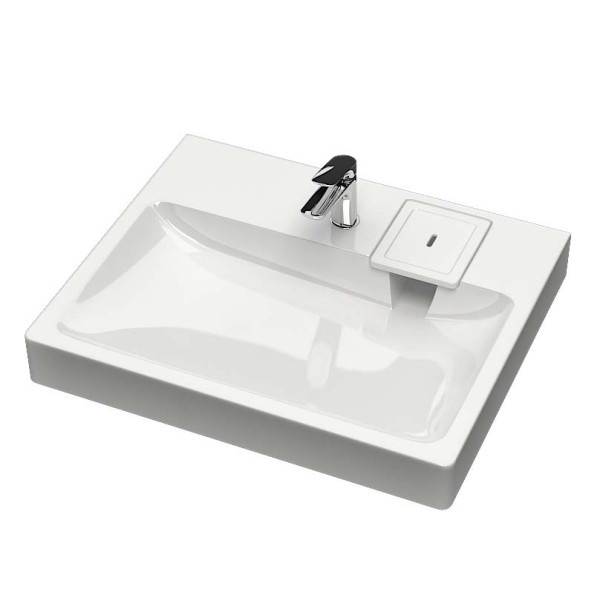 Раковина на стиральную машину Bergg Стайл 59,5х49 (V050D001) Раковина на стиральную машину Bergg Стайл 59,5х49 (V050D001)