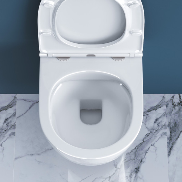 Унитаз подвесной BelBagno Sfera-R безободковый (BB046CHR/BB870SC)