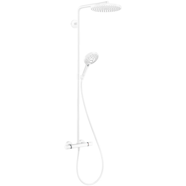 Система душевая Hansgrohe Raindance Select S 240 1j PowderRain Showerpipe хром (27633700)