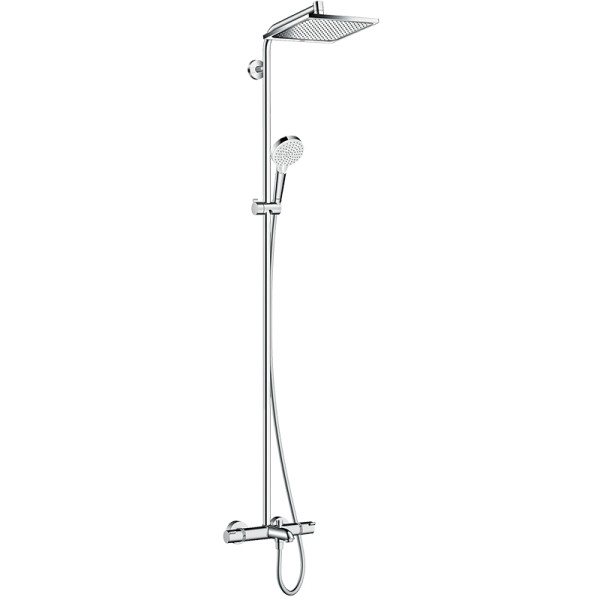 Душевая система Hansgrohe CromettaE Showerpipe 240 (27298000)